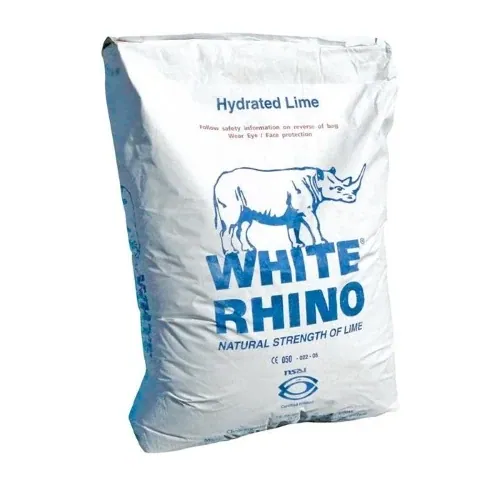 Bag of hydrated lime