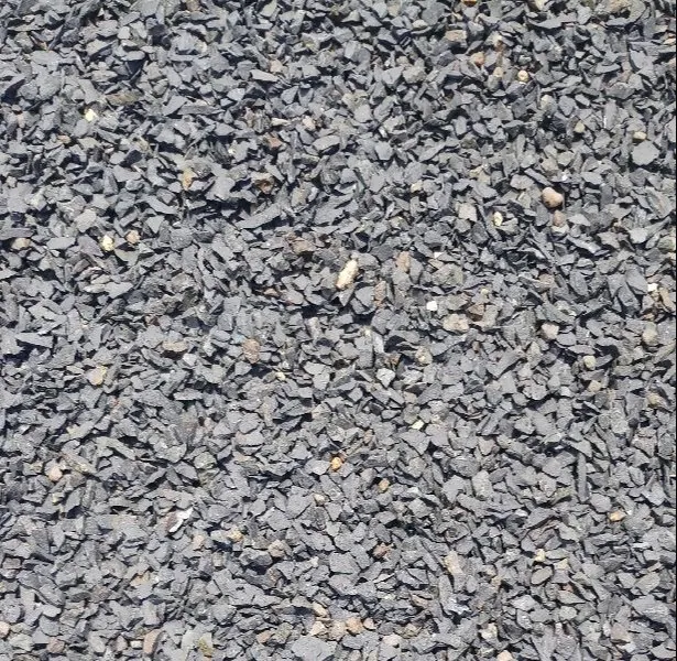 6mm grit, fine dark grey chippings