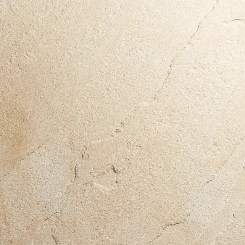 Mint Sandstone paving, pale cream natural stone with subtle veining