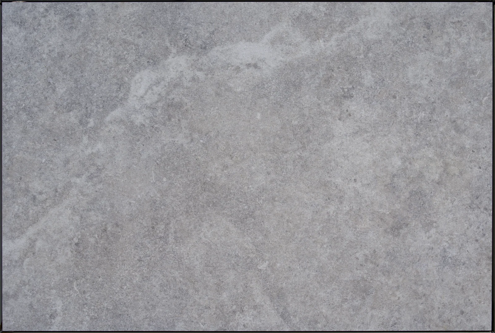 Pietra Grey outdoor porcelain tile, grey stone effect with veining