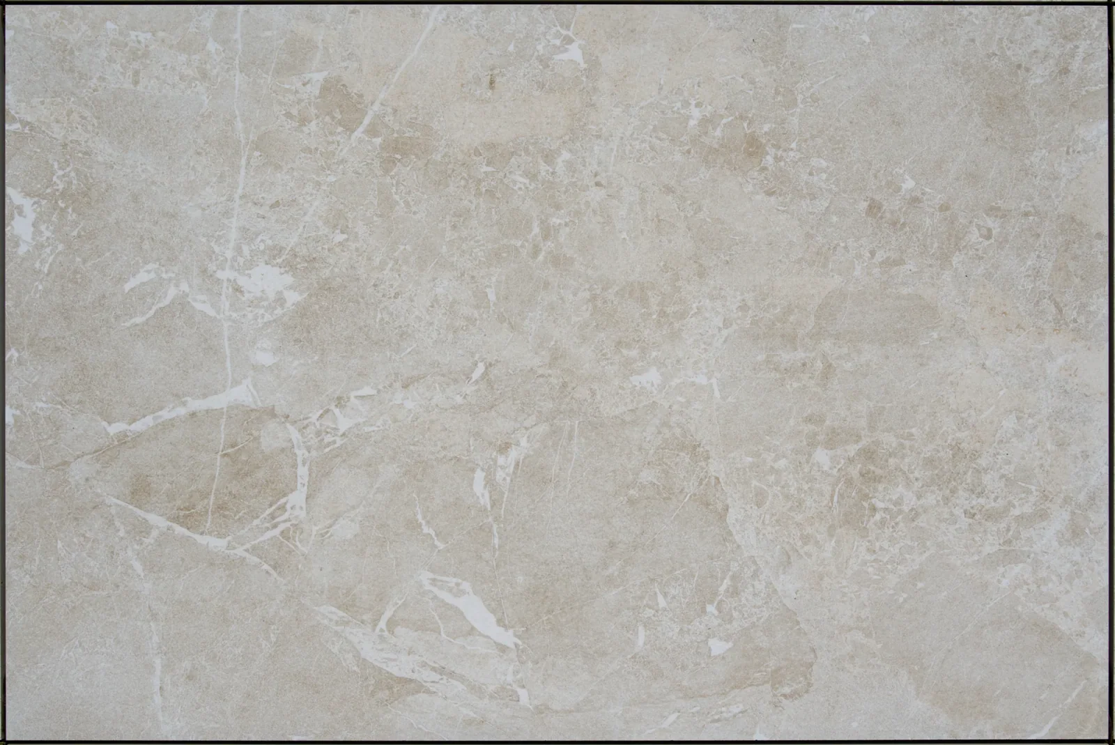 Outdoor porcelain tile, cream marble effect — product name to be confirmed